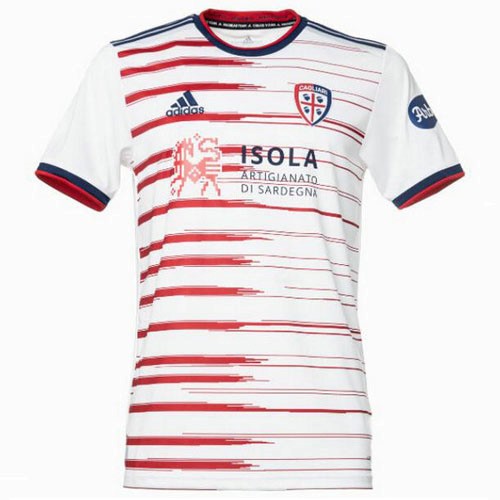 Thailande Maillot Football Cagliari Calcio Exterieur 2021-22